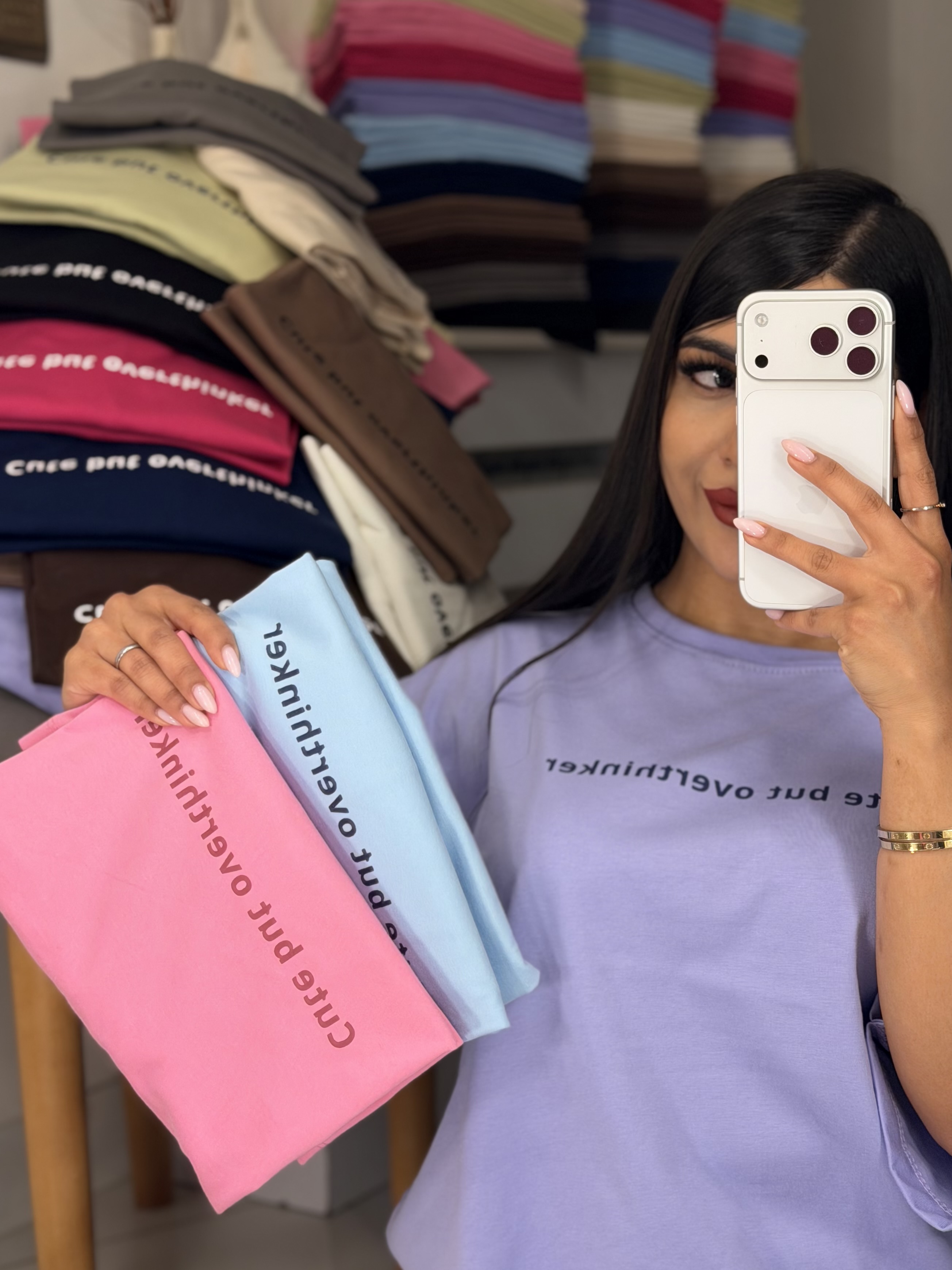 📍تیشرت باکسی Cut But Over Tinkering 💭