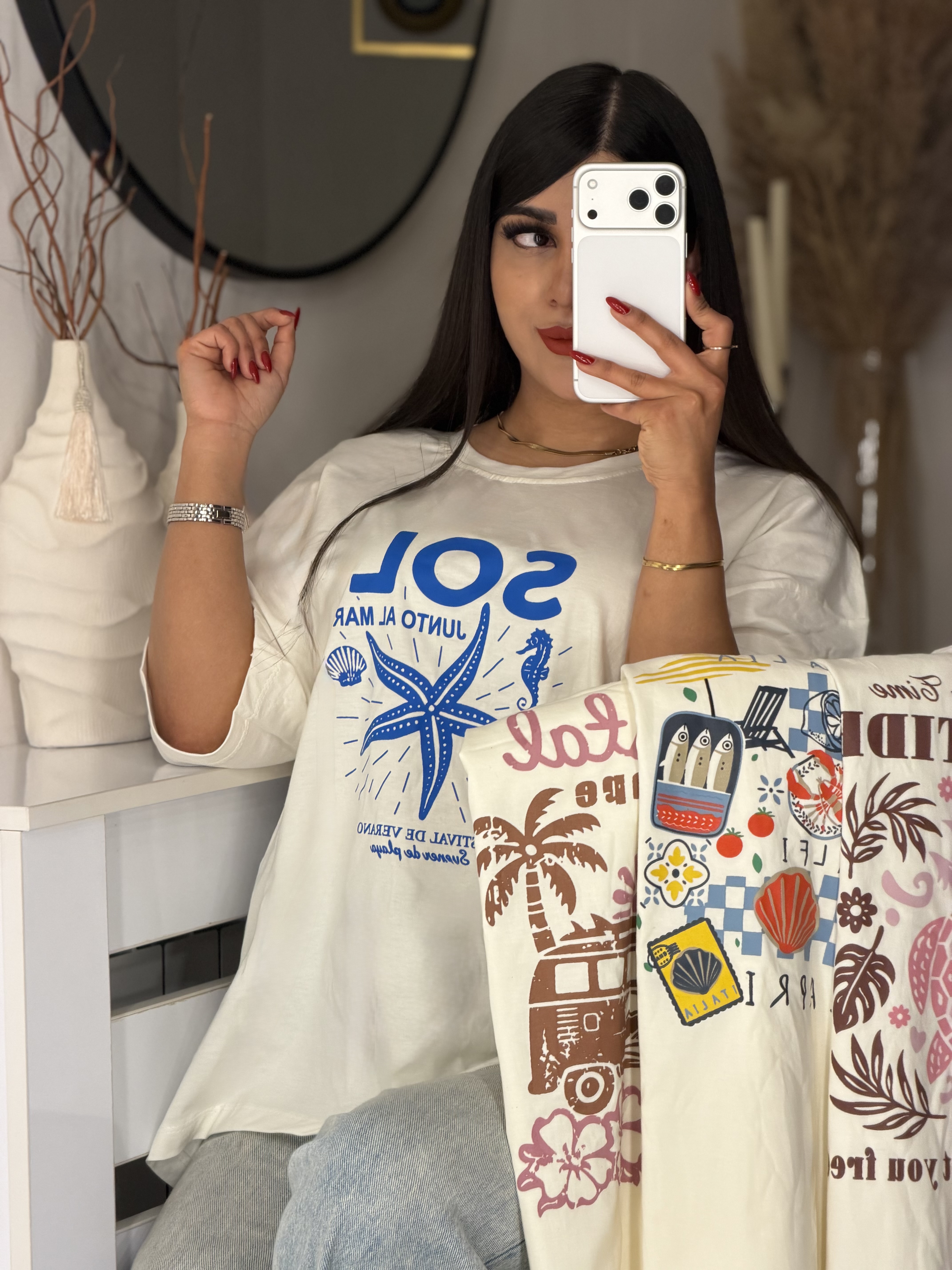 تیشرت باکسی PINTERESTI