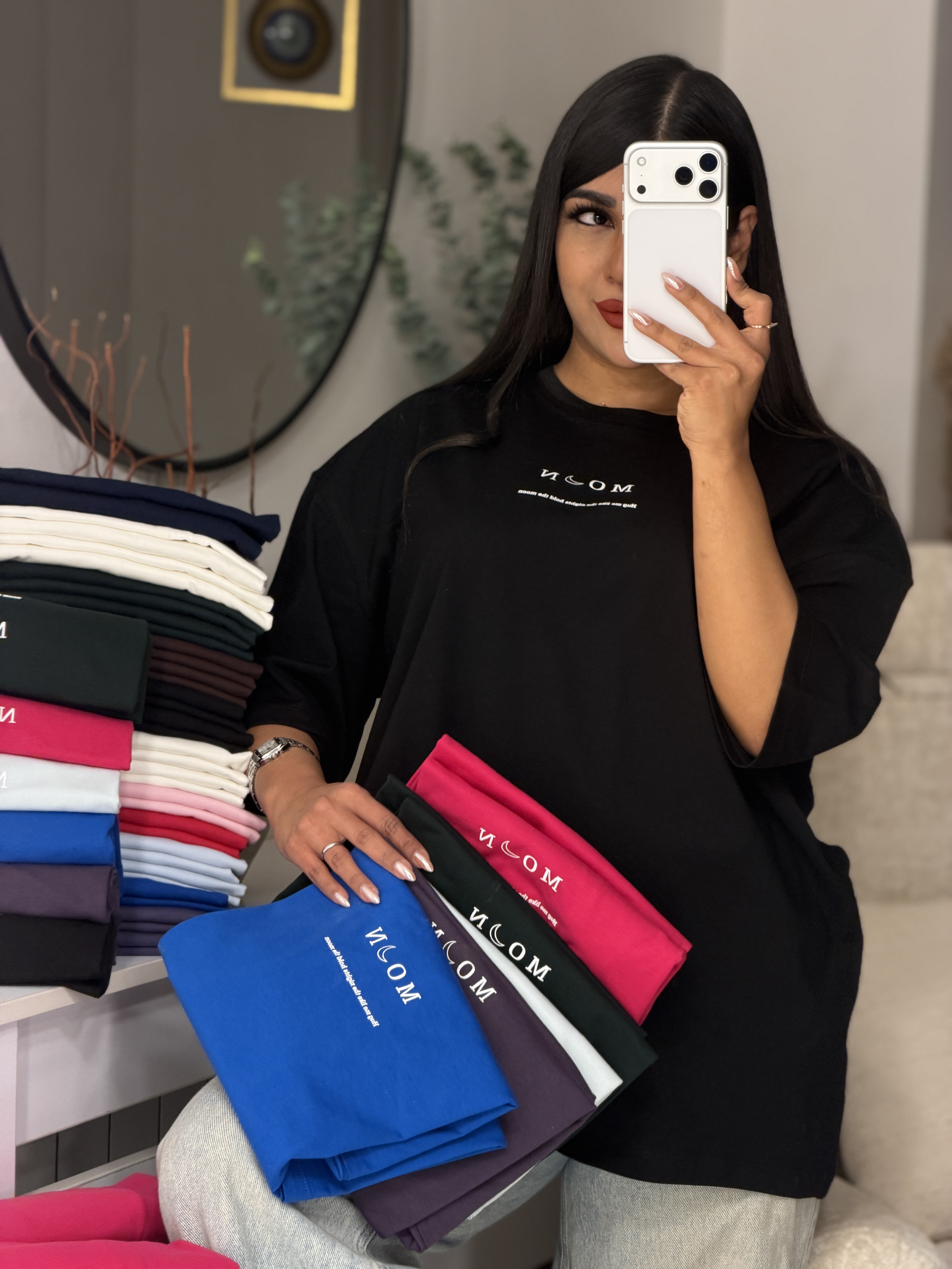 تیشرت باکسی MO🌙N
