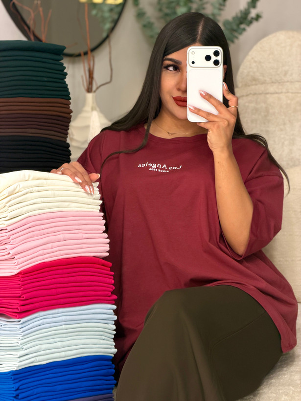 تیشرت باکسی Los Angeles