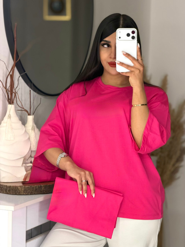 تیشرت باکسی ساده BASIC