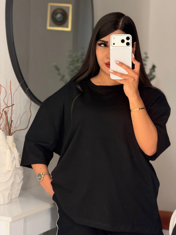 تیشرت باکسی ساده BASIC