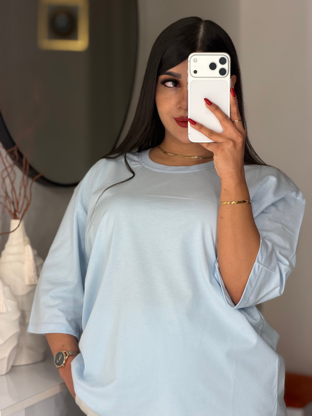 تیشرت باکسی ساده BASIC