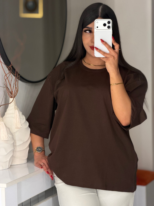 تیشرت باکسی ساده BASIC
