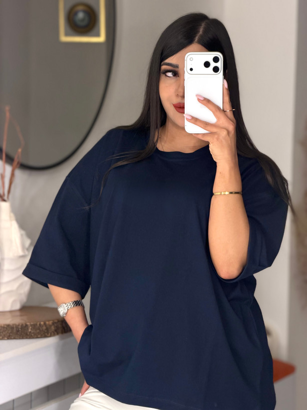 تیشرت باکسی ساده BASIC