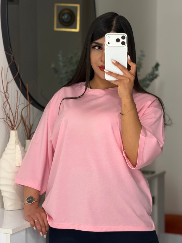 تیشرت باکسی ساده BASIC