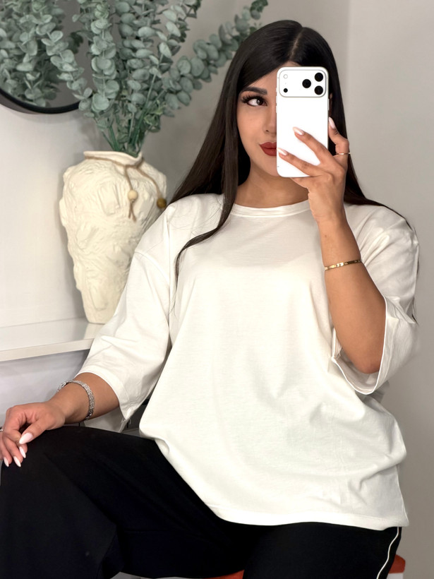 تیشرت باکسی ساده BASIC
