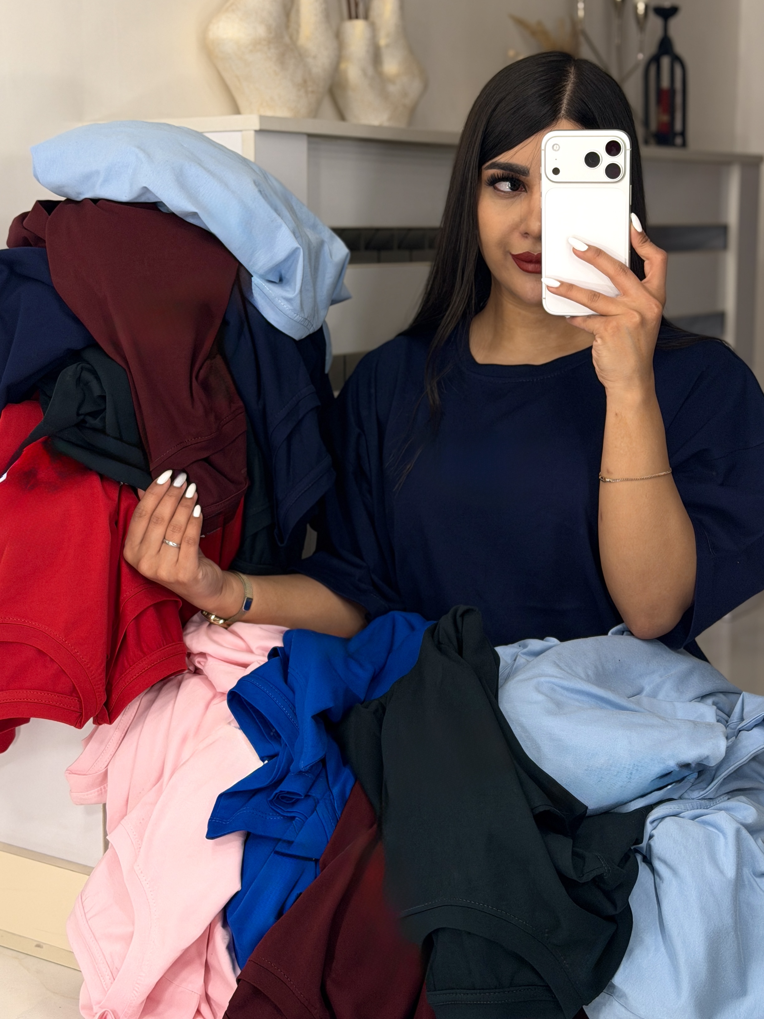 تیشرت باکسی ساده BASIC