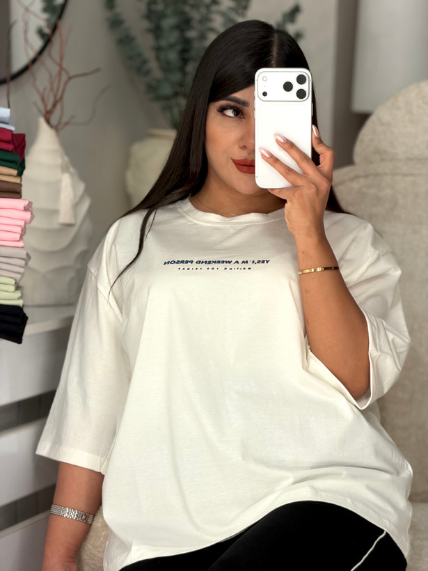 تیشرت YES l’M A WEEKEND