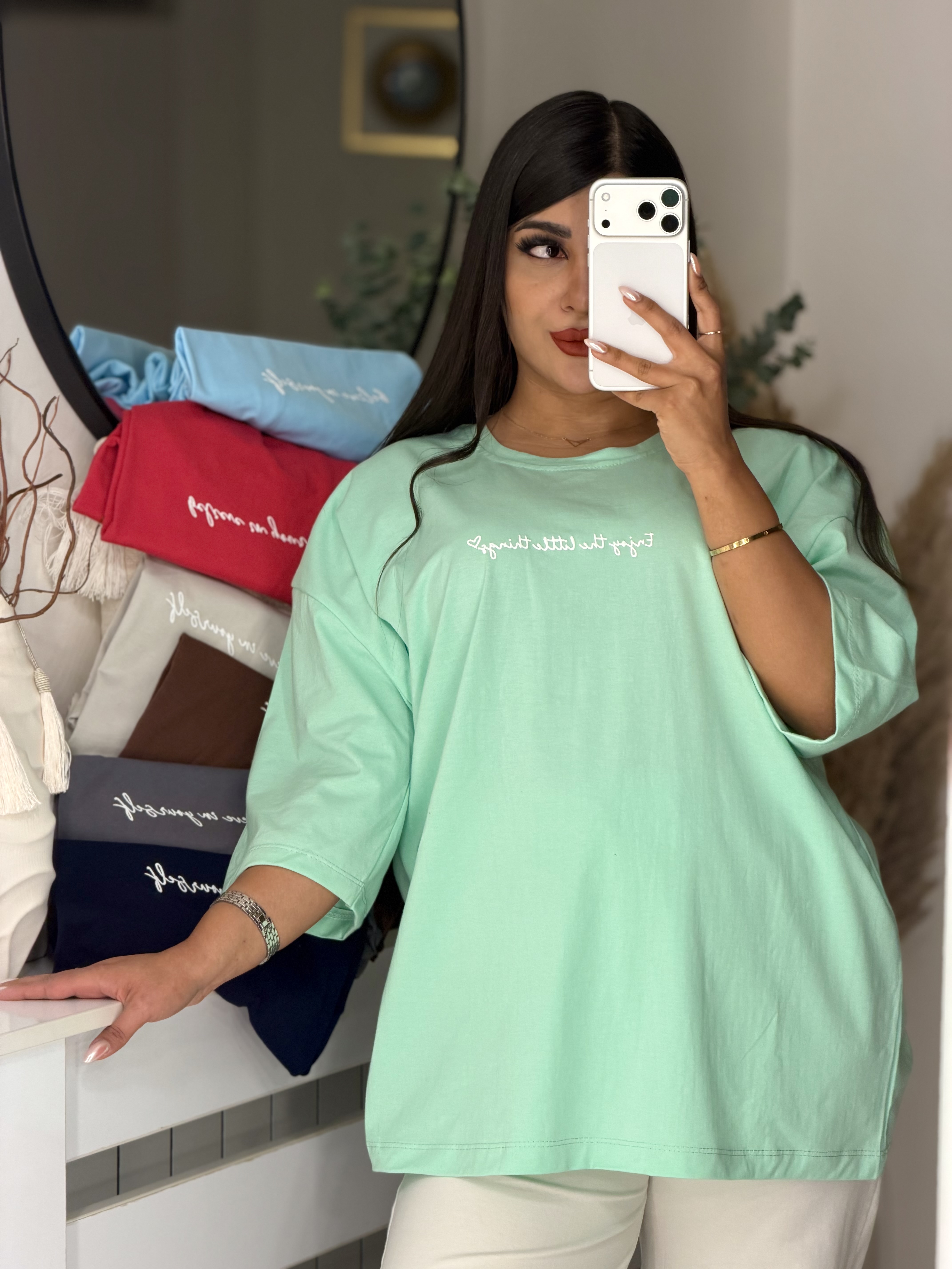 تیشرت لانگ باکسی 💟