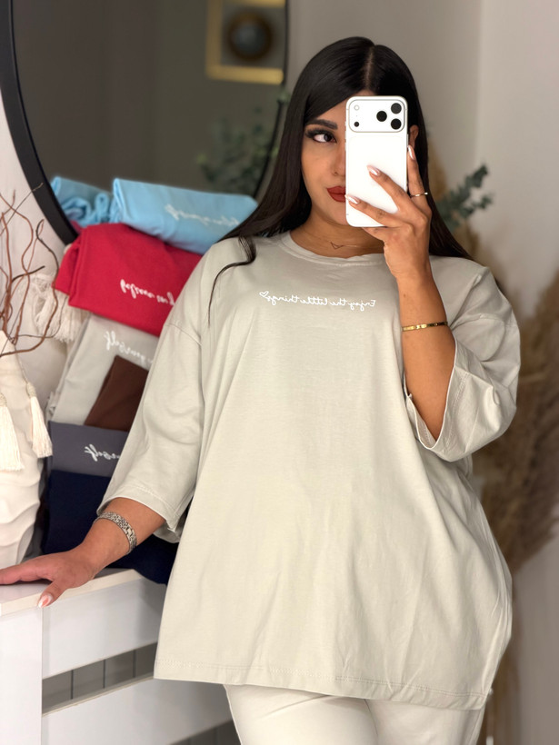تیشرت لانگ باکسی 💟