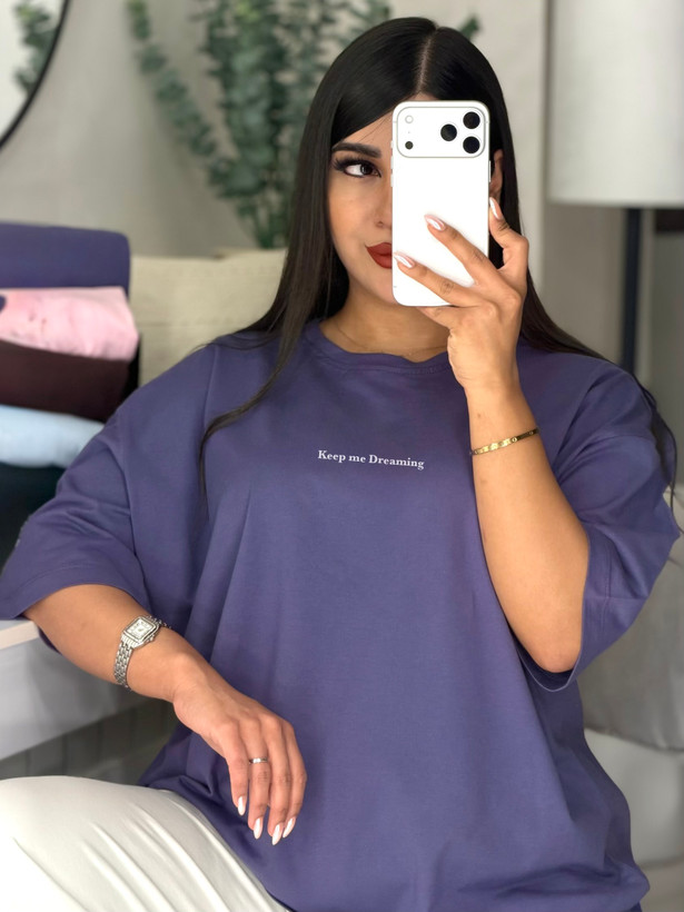 تیشرت باکسی Keep me Dreaming