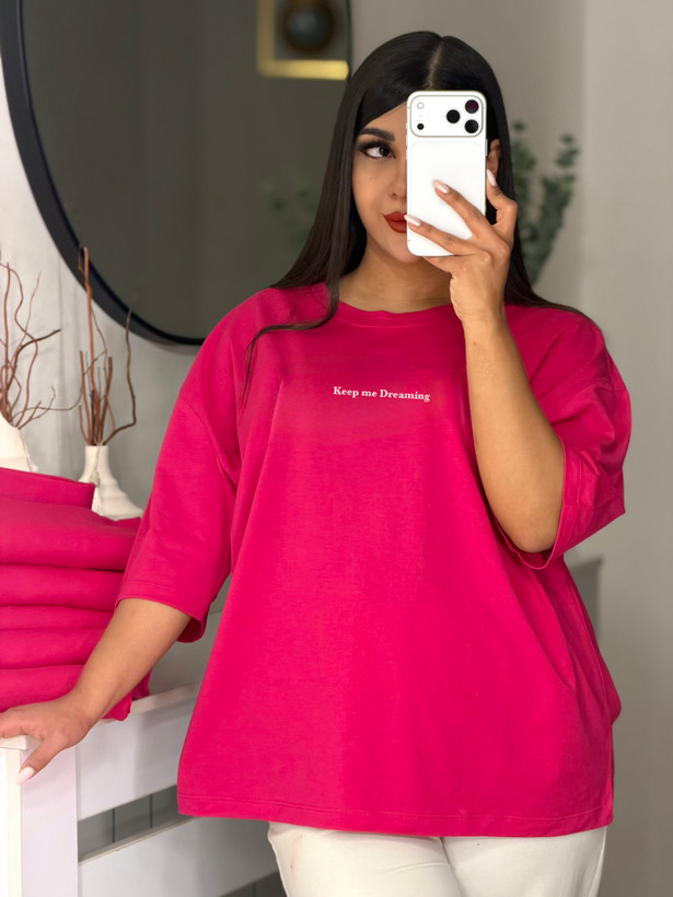 تیشرت باکسی Keep me Dreaming