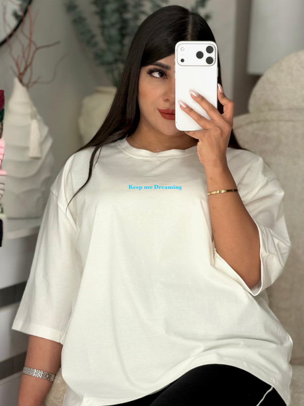 تیشرت باکسی Keep me Dreaming