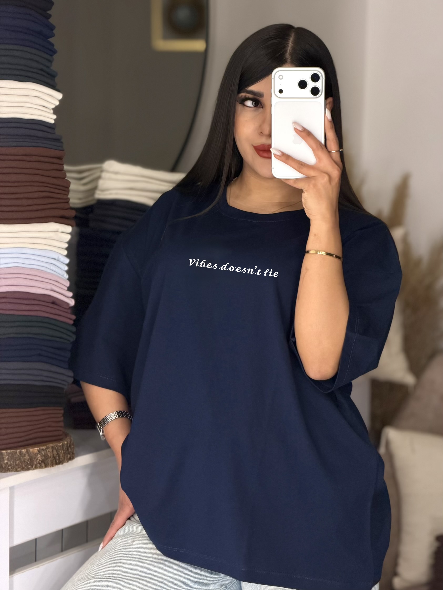 تیشرت باکسی 𝓥𝓲𝓫𝓮𝓼 𝓭𝓸𝓮𝓼𝓷’𝓽 𝓵𝓲𝓮