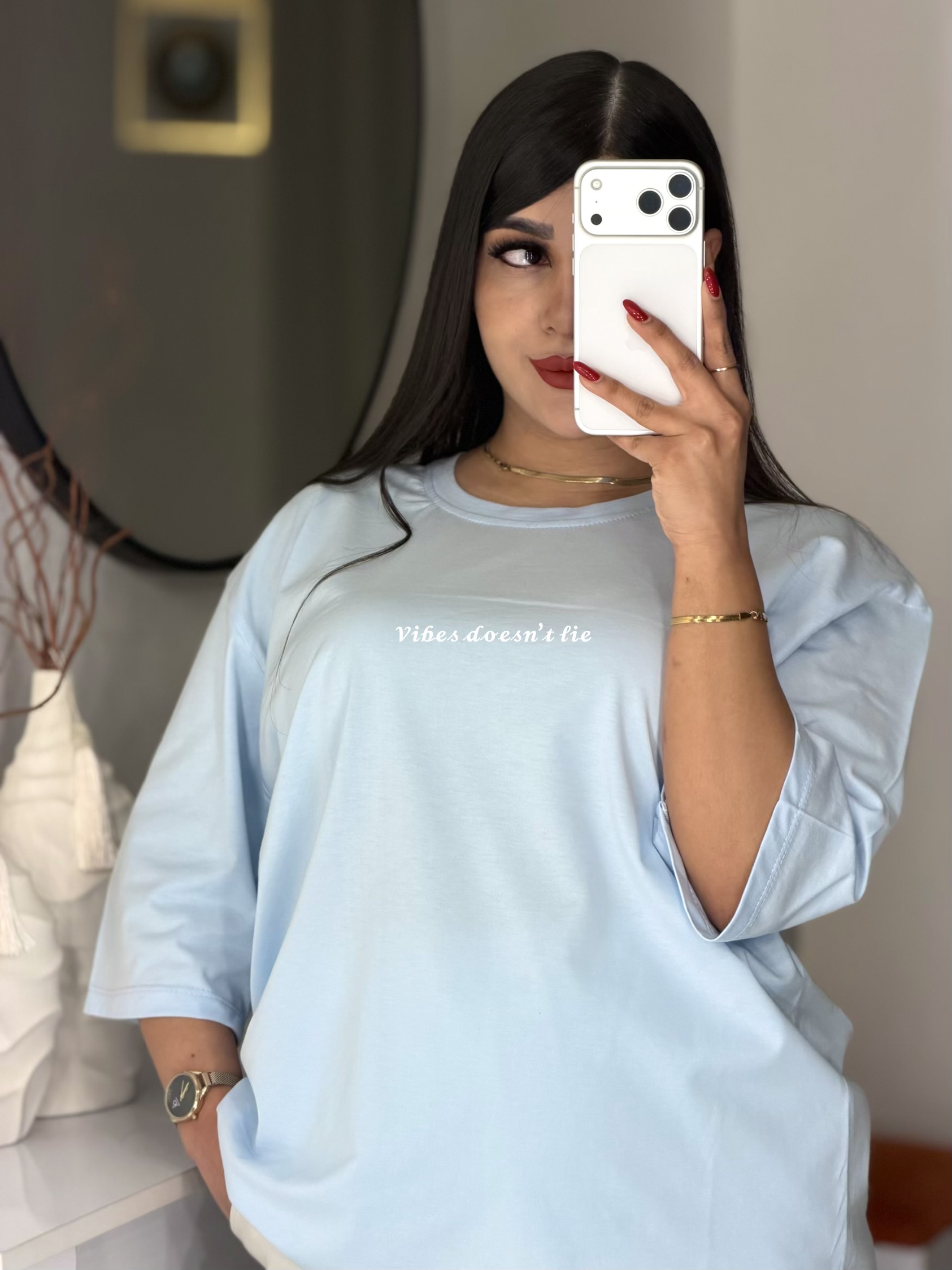 تیشرت باکسی 𝓥𝓲𝓫𝓮𝓼 𝓭𝓸𝓮𝓼𝓷’𝓽 𝓵𝓲𝓮
