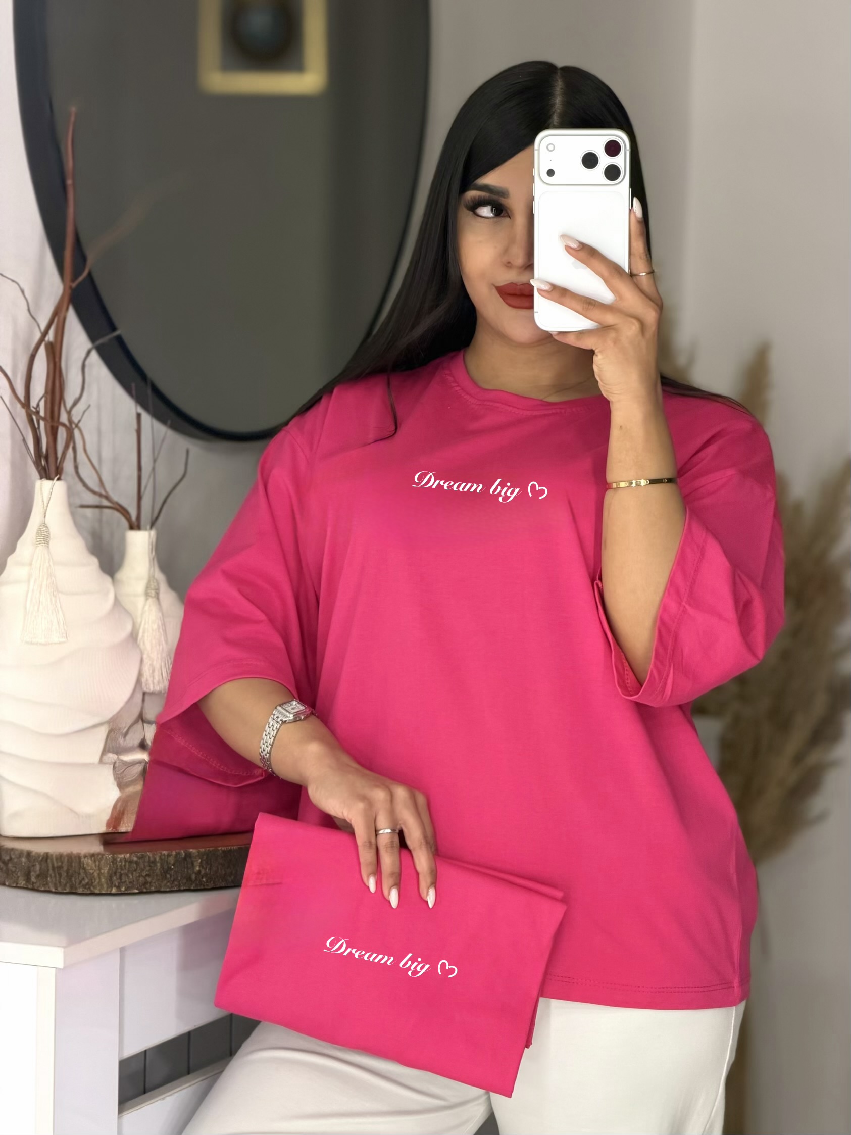 تیشرت باکسیDream big ᢉ
