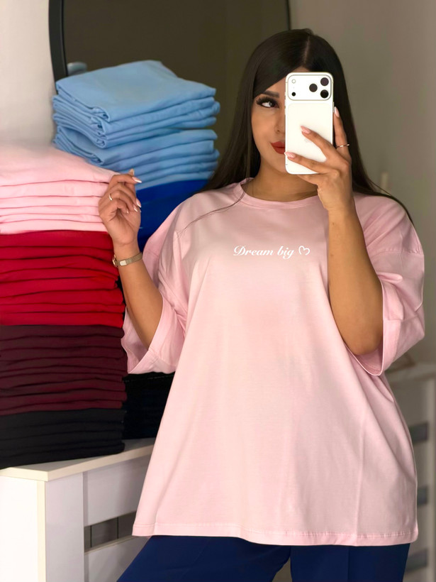 تیشرت باکسیDream big ᢉ