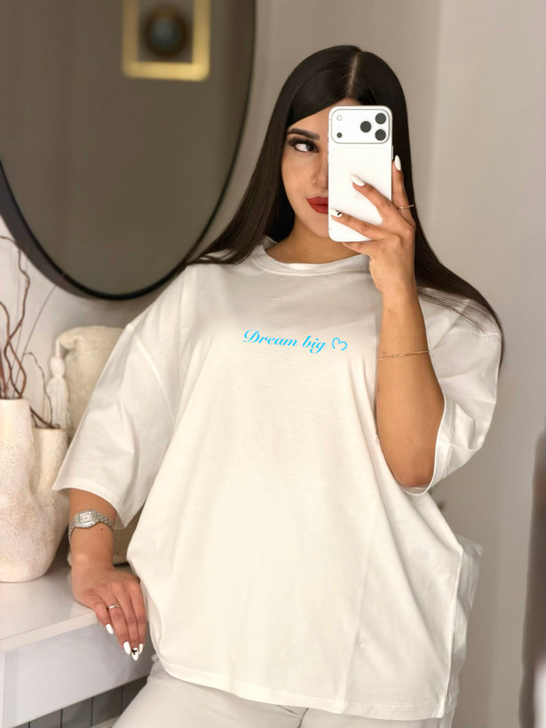 تیشرت باکسیDream big ᢉ