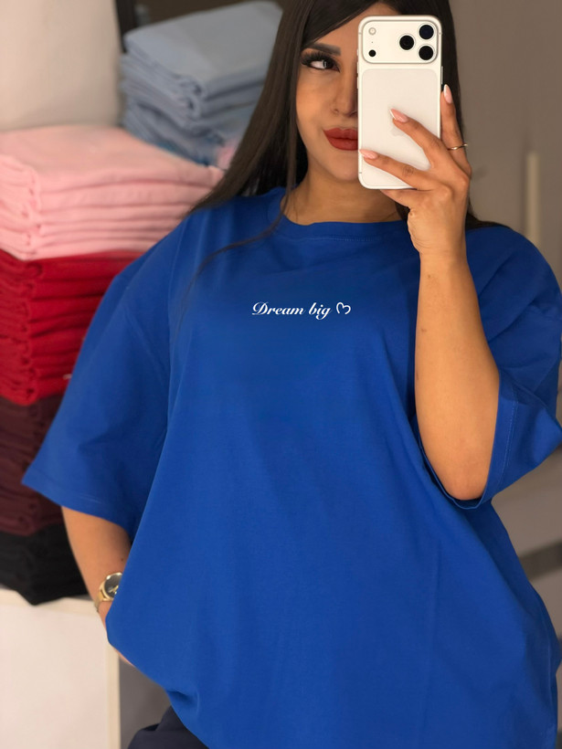 تیشرت باکسیDream big ᢉ